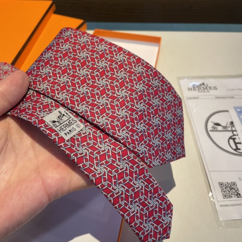 Replica Hermes Necktie For Men #1194643 $48.00 USD for Wholesale