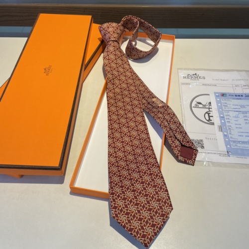 Replica Hermes Necktie For Men #1194645 $48.00 USD for Wholesale