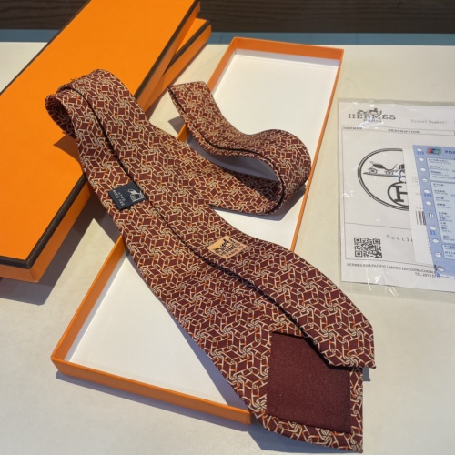 Replica Hermes Necktie For Men #1194645 $48.00 USD for Wholesale