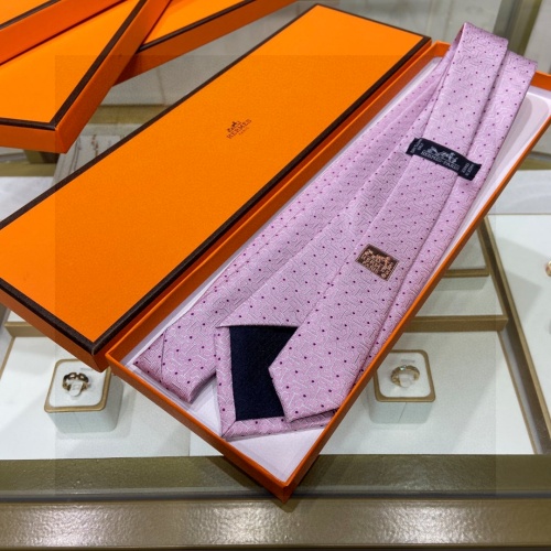 Replica Hermes Necktie For Men #1194649 $48.00 USD for Wholesale