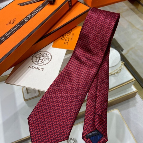 Replica Hermes Necktie For Men #1194651 $48.00 USD for Wholesale