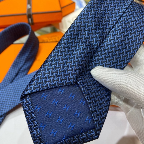 Replica Hermes Necktie For Men #1194653 $48.00 USD for Wholesale