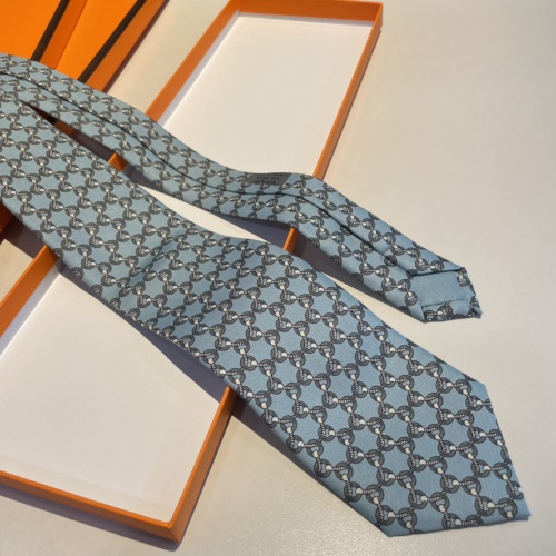 Replica Hermes Necktie For Men #1194742 $48.00 USD for Wholesale