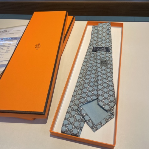 Replica Hermes Necktie For Men #1194742 $48.00 USD for Wholesale