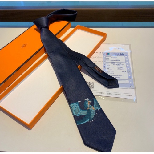 Replica Hermes Necktie For Men #1194744 $48.00 USD for Wholesale