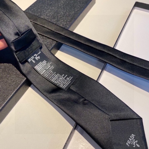 Replica Prada Necktie In Black For Men #1194974 $34.00 USD for Wholesale