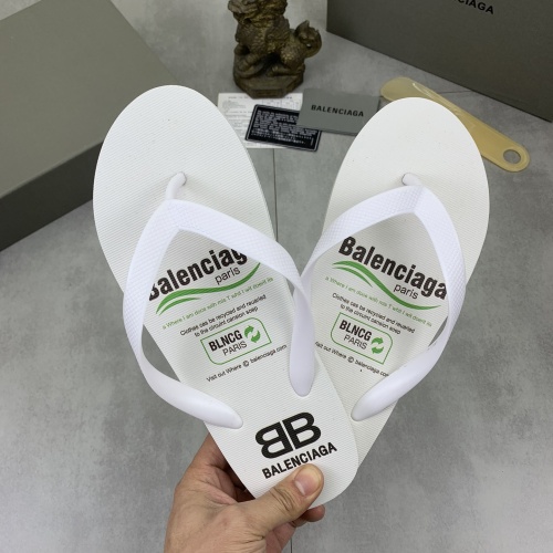Replica Balenciaga Kids' Slippers For Kids #1195075 $45.00 USD for Wholesale