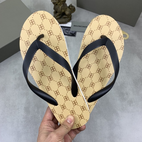 Replica Balenciaga Slippers For Men #1195098 $45.00 USD for Wholesale