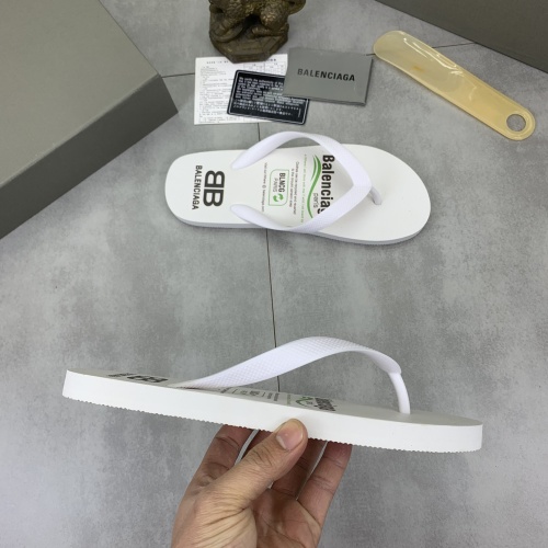 Replica Balenciaga Slippers For Men #1195103 $45.00 USD for Wholesale