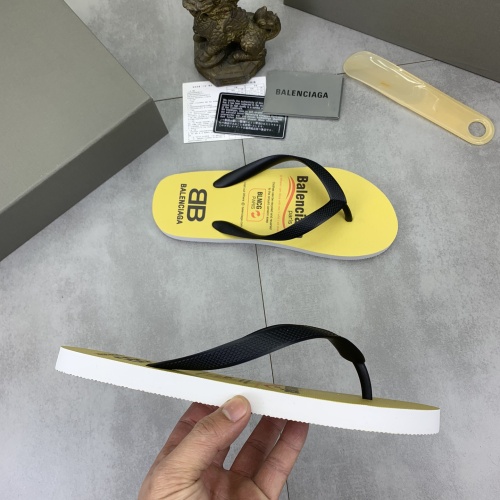 Replica Balenciaga Slippers For Men #1195105 $45.00 USD for Wholesale