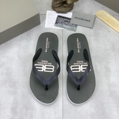 Balenciaga Slippers For Men #1195108 $45.00 USD, Wholesale Replica Balenciaga Slippers