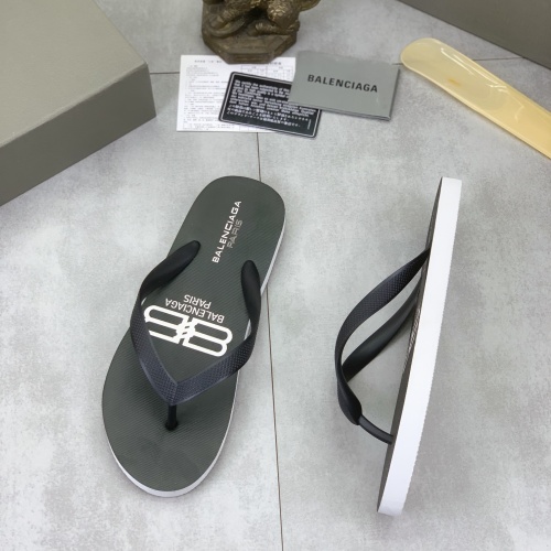 Replica Balenciaga Slippers For Men #1195108 $45.00 USD for Wholesale