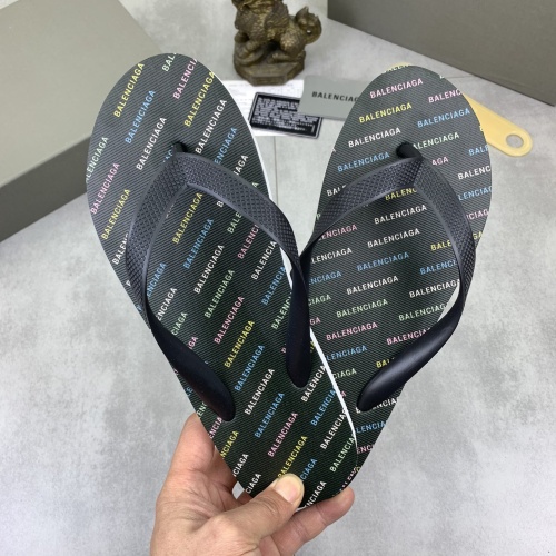 Replica Balenciaga Slippers For Men #1195111 $45.00 USD for Wholesale