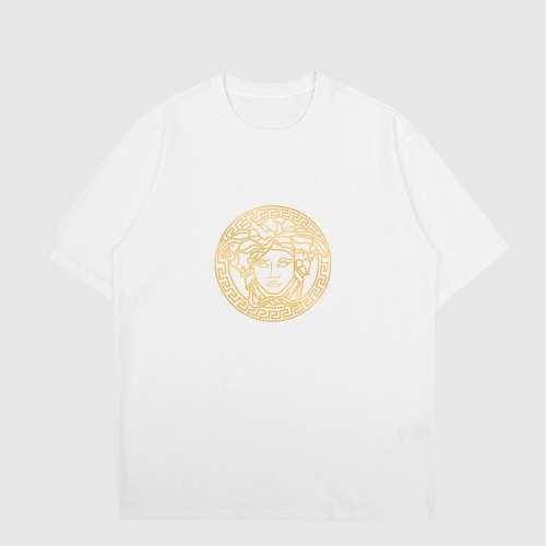 Versace T-Shirts Short Sleeved For Unisex #1195215 $27.00 USD, Wholesale Replica Versace T-Shirts