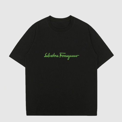 Salvatore Ferragamo T-Shirts Short Sleeved For Unisex #1195223