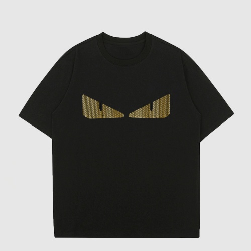 Fendi T-Shirts Short Sleeved For Unisex #1195235 $27.00 USD, Wholesale Replica Fendi T-Shirts