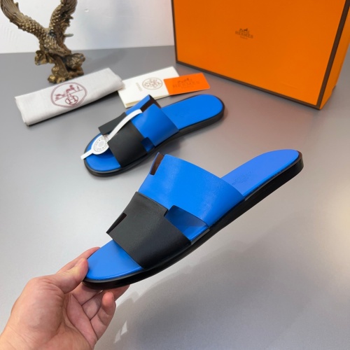 Replica Hermes Slippers For Men #1195260 $45.00 USD for Wholesale