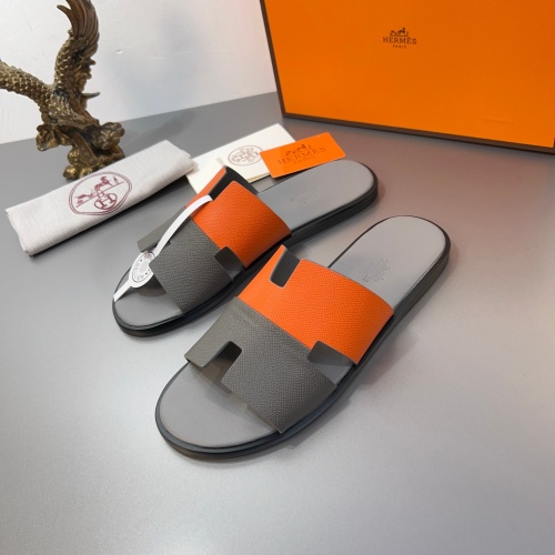 Hermes Slippers For Men #1195264 $45.00 USD, Wholesale Replica Hermes Slippers