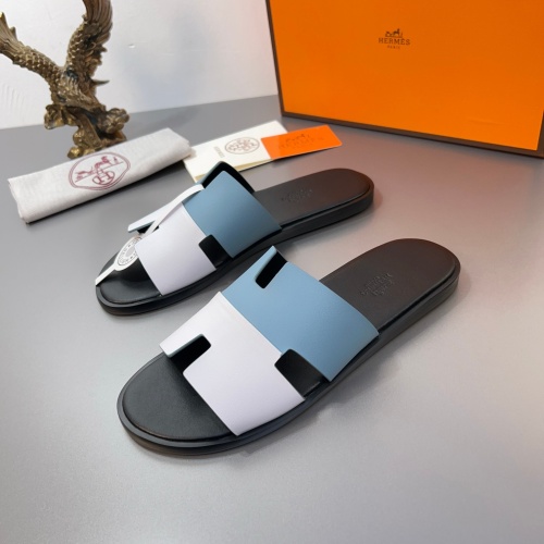 Hermes Slippers For Men #1195265 $45.00 USD, Wholesale Replica Hermes Slippers