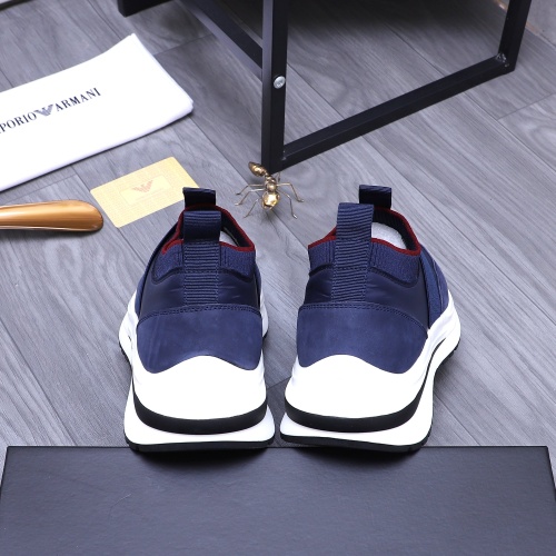 Replica Armani Casual Shoes For Men #1195270 $76.00 USD for Wholesale
