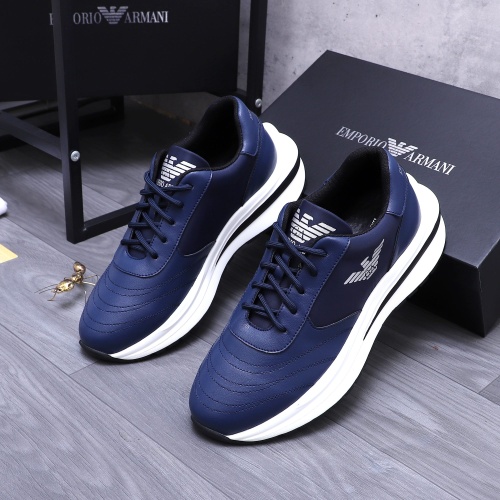 Replica Armani Casual Shoes For Men #1195272 $76.00 USD for Wholesale