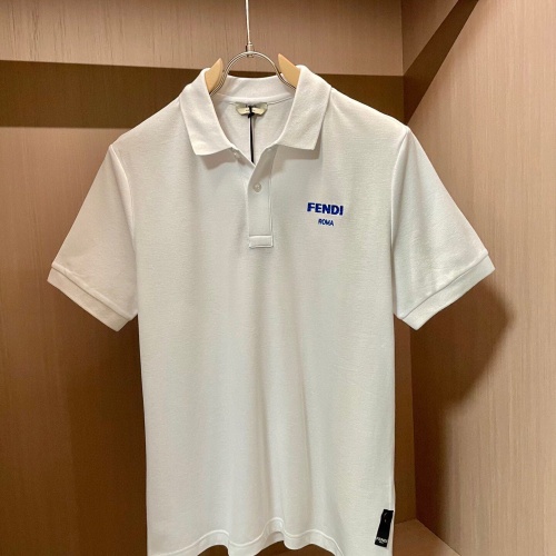 Fendi T-Shirts Short Sleeved For Men #1195294 $64.00 USD, Wholesale Replica Fendi T-Shirts