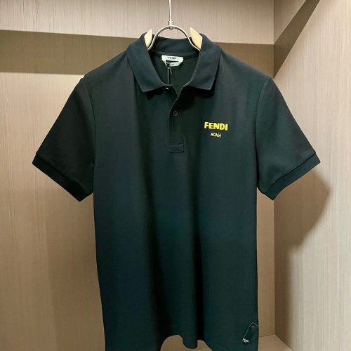 Fendi T-Shirts Short Sleeved For Men #1195295 $64.00 USD, Wholesale Replica Fendi T-Shirts