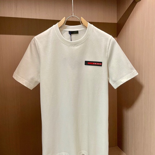 Prada T-Shirts Short Sleeved For Men #1195322 $60.00 USD, Wholesale Replica Prada T-Shirts