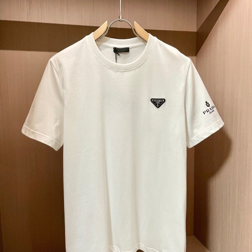 Prada T-Shirts Short Sleeved For Men #1195326 $60.00 USD, Wholesale Replica Prada T-Shirts