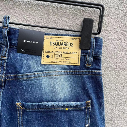 Replica Dsquared Jeans For Men #1195360 $56.00 USD for Wholesale