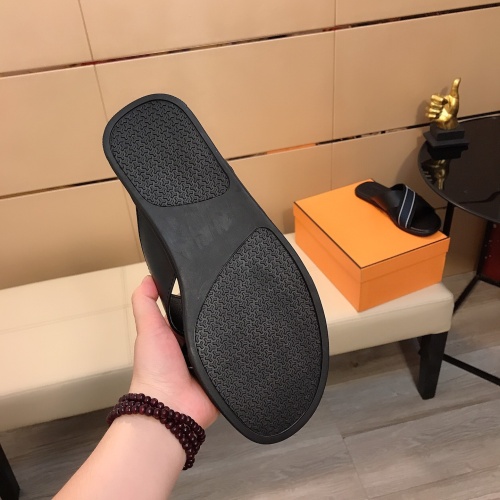 Replica Fendi Slippers For Men #1195366 $40.00 USD for Wholesale