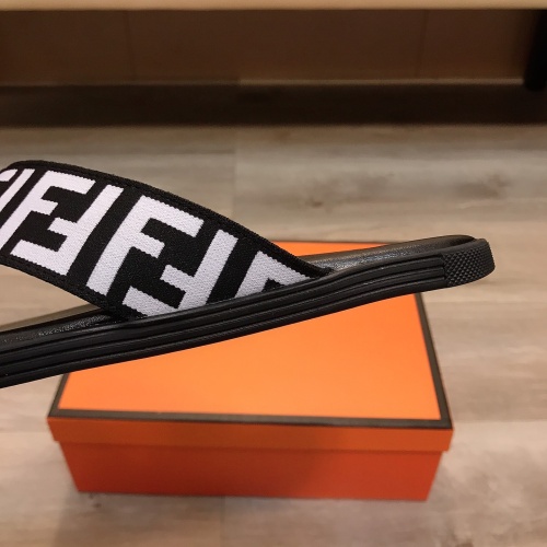Replica Fendi Slippers For Men #1195390 $40.00 USD for Wholesale