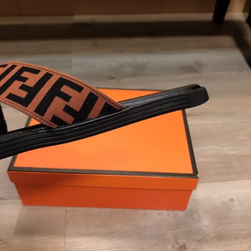 Replica Fendi Slippers For Men #1195395 $40.00 USD for Wholesale