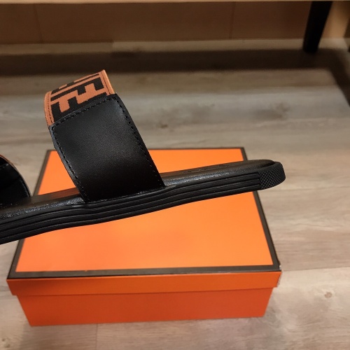 Replica Fendi Slippers For Men #1195398 $40.00 USD for Wholesale