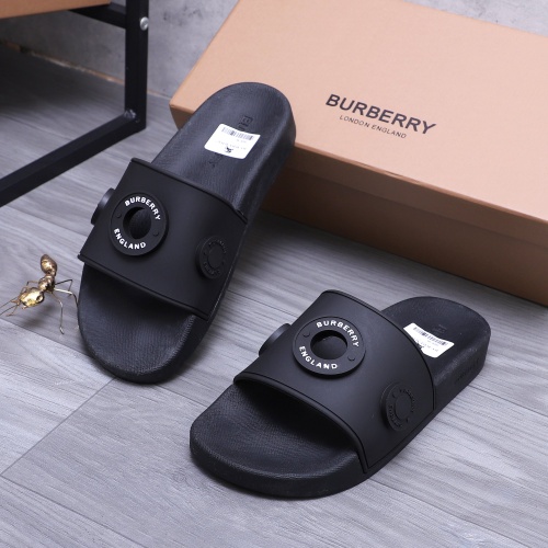 Burberry Slippers For Men #1195413 $42.00 USD, Wholesale Replica Burberry Slippers