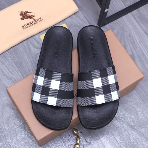 Burberry Slippers For Men #1195423 $42.00 USD, Wholesale Replica Burberry Slippers