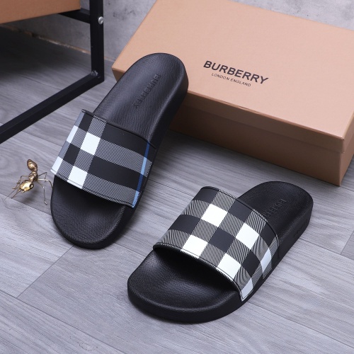 Replica Burberry Slippers For Women #1195424 $42.00 USD for Wholesale