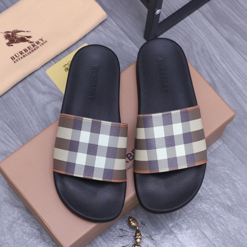 Burberry Slippers For Men #1195427 $42.00 USD, Wholesale Replica Burberry Slippers