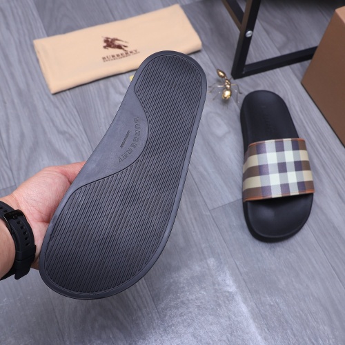 Replica Burberry Slippers For Men #1195427 $42.00 USD for Wholesale
