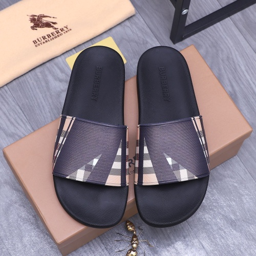 Burberry Slippers For Men #1195429 $42.00 USD, Wholesale Replica Burberry Slippers