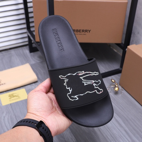 Replica Burberry Slippers For Men #1195431 $42.00 USD for Wholesale