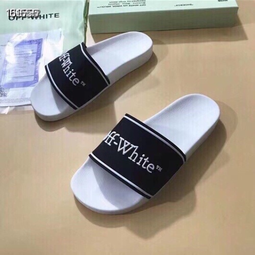 Off-White Slippers For Women #1195435 $45.00 USD, Wholesale Replica Off-White Slippers