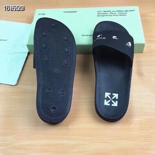 Replica Off-White Slippers For Women #1195441 $45.00 USD for Wholesale