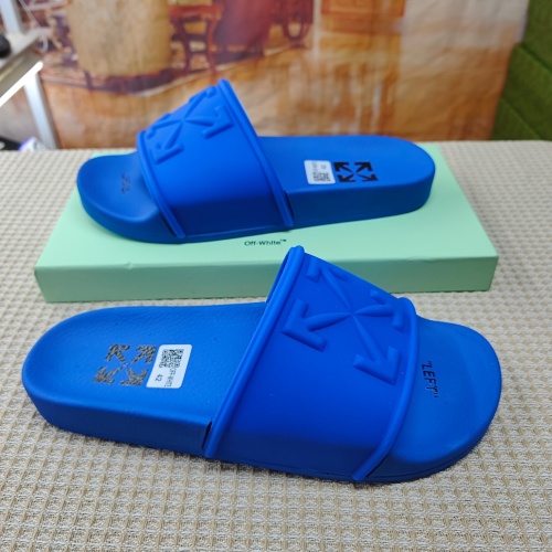 Replica Off-White Slippers For Women #1195445 $45.00 USD for Wholesale