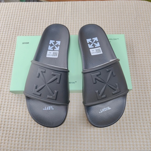 Off-White Slippers For Women #1195447 $45.00 USD, Wholesale Replica Off-White Slippers