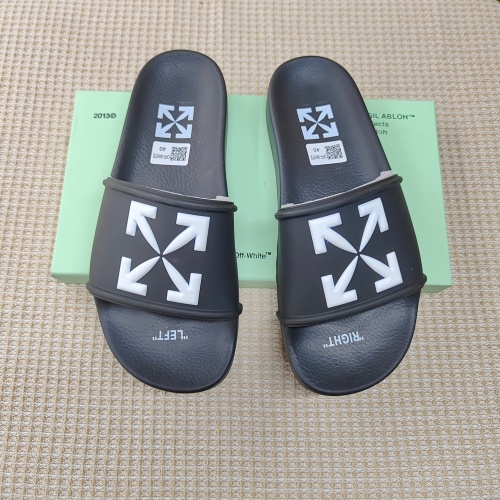Off-White Slippers For Women #1195449 $45.00 USD, Wholesale Replica Off-White Slippers