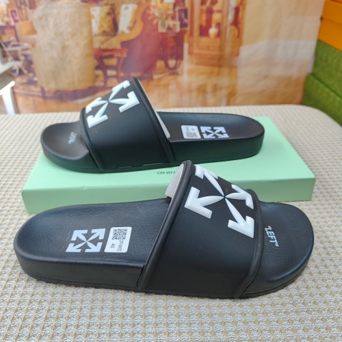 Replica Off-White Slippers For Women #1195449 $45.00 USD for Wholesale