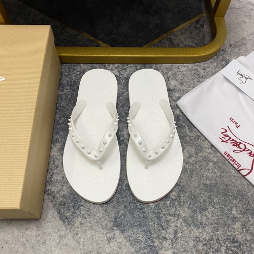 Christian Louboutin CL Slippers For Women #1195453 $42.00 USD, Wholesale Replica Christian Louboutin CL Slippers