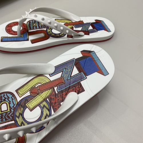 Replica Christian Louboutin CL Slippers For Men #1195472 $45.00 USD for Wholesale