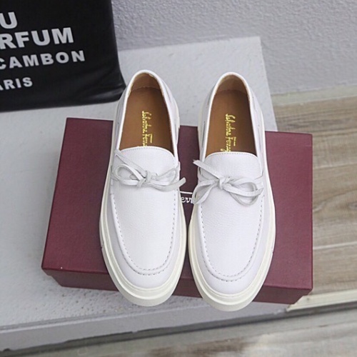 Replica Salvatore Ferragamo Casual Shoes For Men #1195506 $72.00 USD for Wholesale